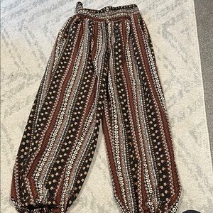 Bohemian Patterned Women's Pants